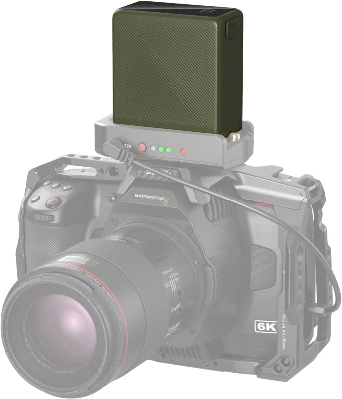 SmallRig 4577 NP-F970 USB-C Rechargeable Camera Baterija (Žalias)