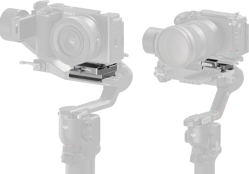 SmallRig 4639 HawkLock H38 Arca-Swiss Quick Release Plate for DJI Stabilizers