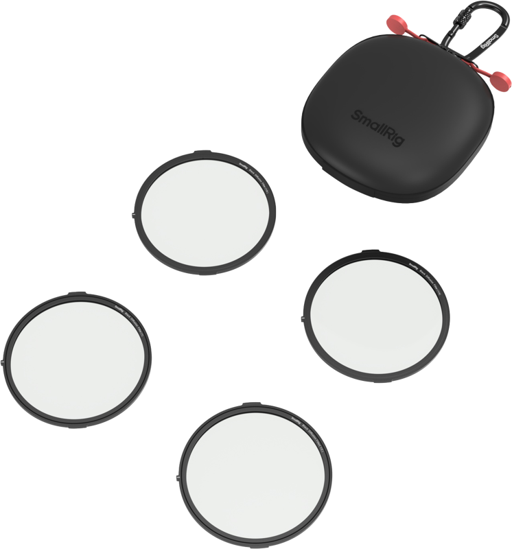 SmallRig 4650 Juodas Diffusion Filter Kit