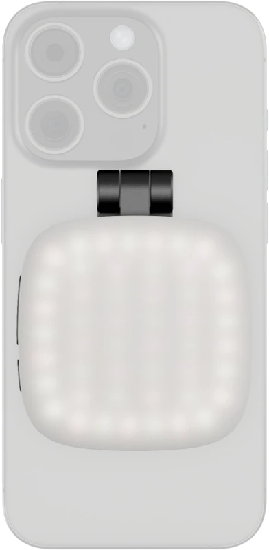 „SmallRig 4656 Vibe P48“ nuimamas mobiliojo telefono LED vaizdo įrašymo žibintas, juodas