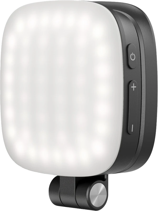 „SmallRig 4656 Vibe P48“ nuimamas mobiliojo telefono LED vaizdo įrašymo žibintas, juodas