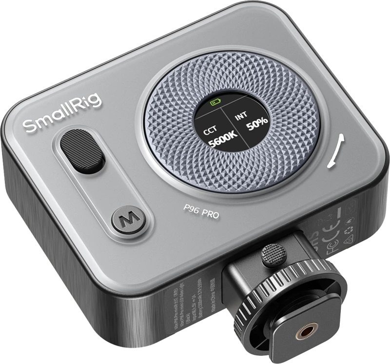 SmallRig 4660 Vibe P96 Pro mini LED Video Light Juodas