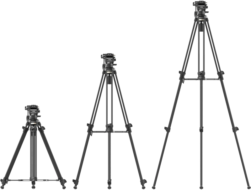 SmallRig 4685 Lightweight Video Carbon Fiber Tripod Kit AD-50