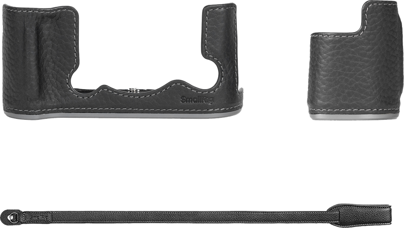 SmallRig 4709 Leather Half Case Kit for Fujifilm X-T50 Juodas