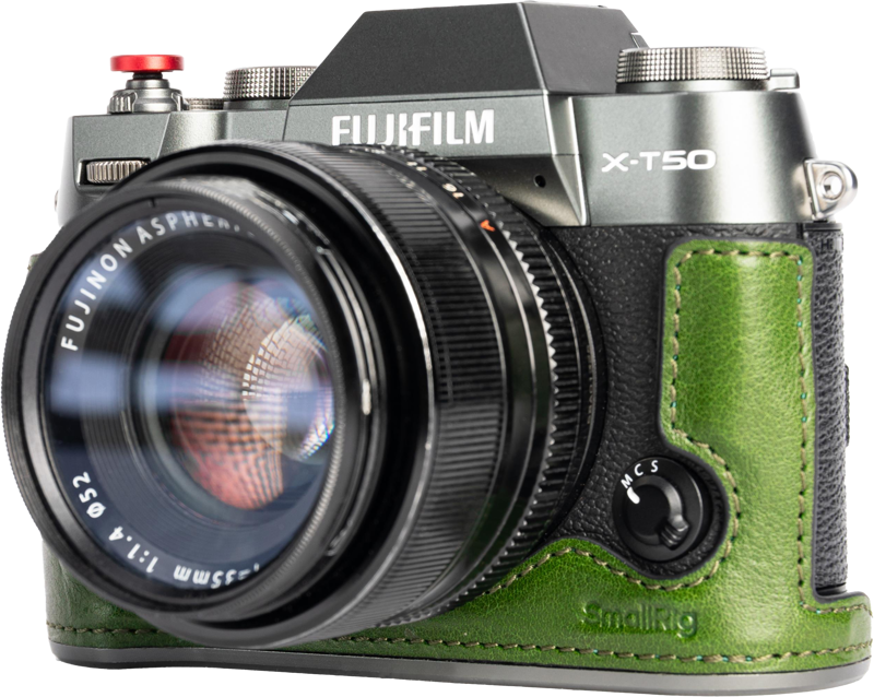 SmallRig 4711 odinio pusinio dėklo rinkinys Fujifilm X-T50, žalias