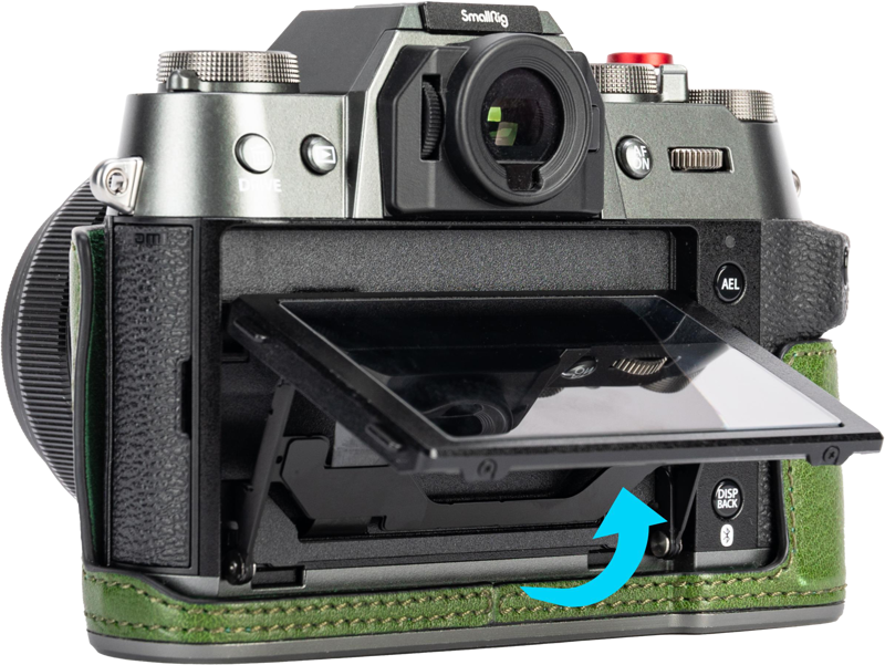 SmallRig 4711 odinio pusinio dėklo rinkinys Fujifilm X-T50, žalias