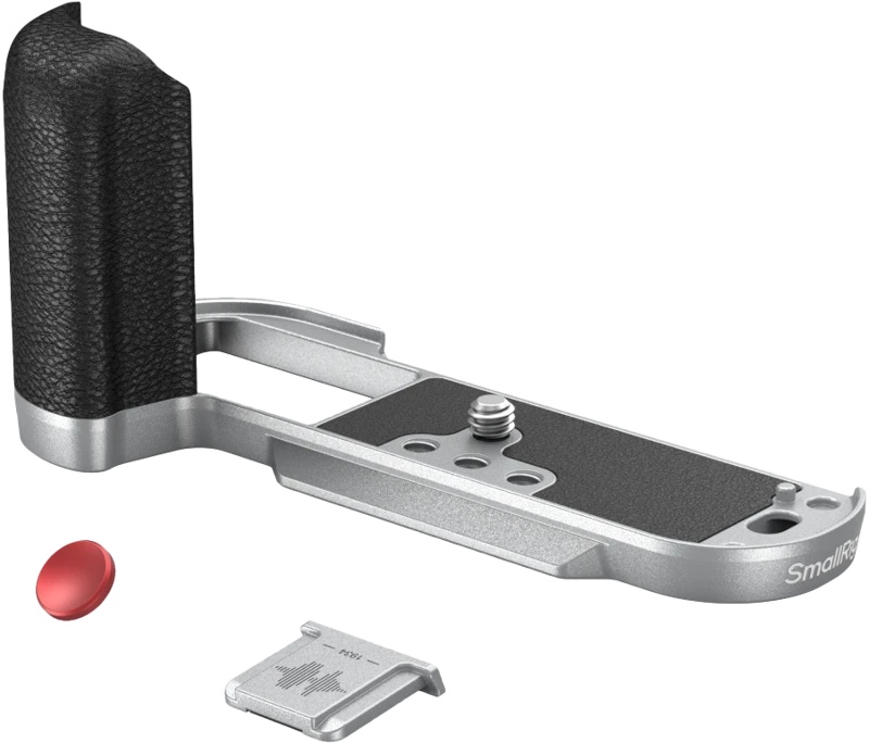 SmallRig 4713 Silicone L-Shape Handle for Fujifilm X-T50 Sidabrinis