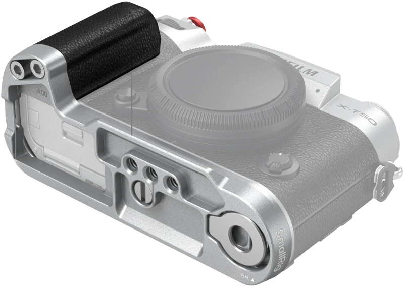 SmallRig 4713 Silicone L-Shape Handle for Fujifilm X-T50 Sidabrinis