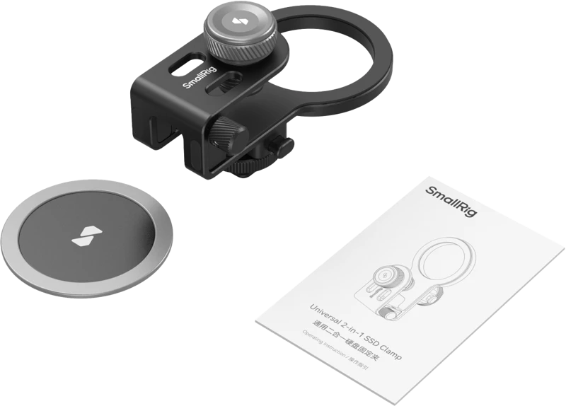 Kietasis diskas SmallRig 4779 universalus 2 viename SSD spaustukas