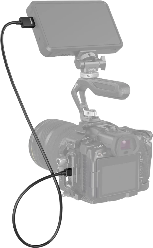 SmallRig 4795 HDMI kabelis jungiamas prie vaizdo kameros