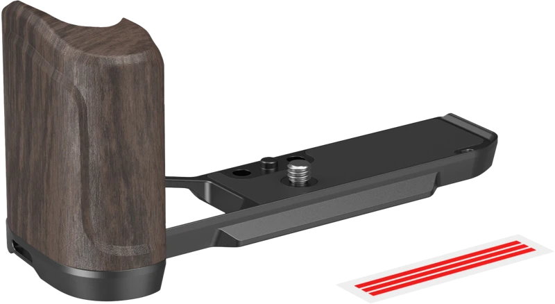 SmallRig 4801 L-Shape Mount Plate with Wooden Handle for Nikon Z f