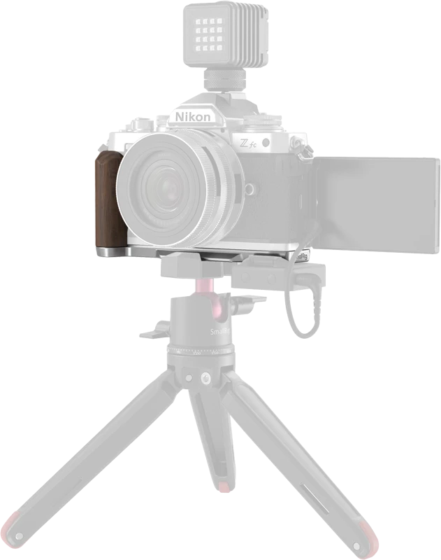SmallRig 4803 Wooden L-Shape Grip for Nikon Z fc Sidabrinis