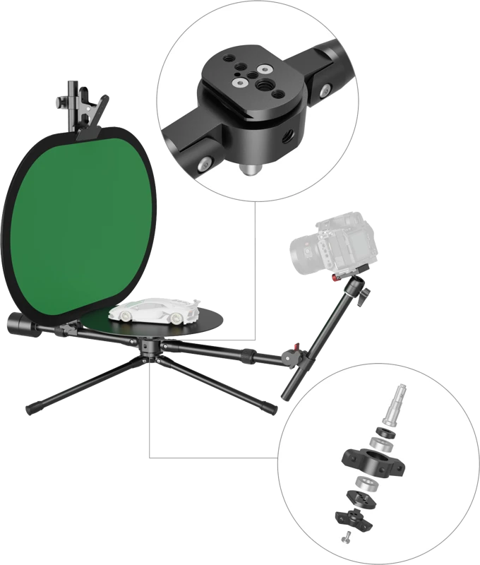 SmallRig 4807 Professional 12" 360° Photography Turntable