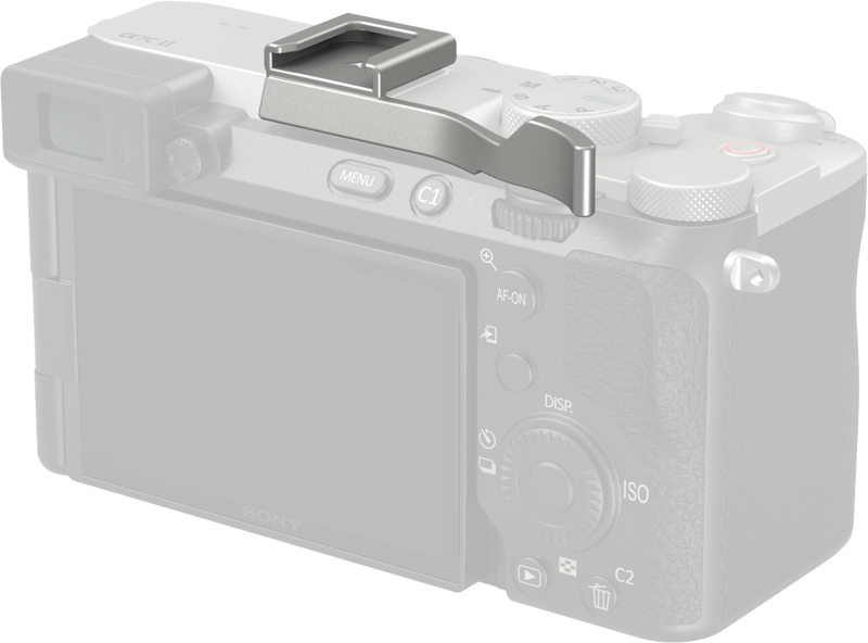 SmallRig 4818 Thumb Grip for Sony Alpha 7C II / Alpha 7CR / Alpha 7C Sidabrinis