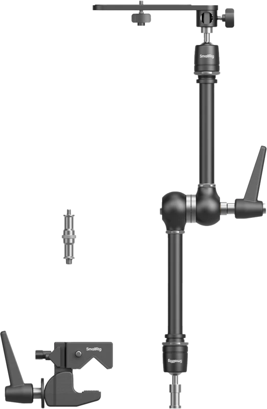 „SmallRig 4862 Super Clamp“ su „Magic Arm Kit“.