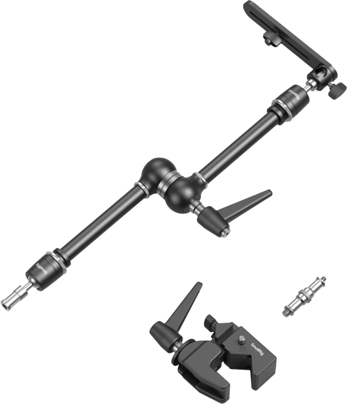 „SmallRig 4862 Super Clamp“ su „Magic Arm Kit“.