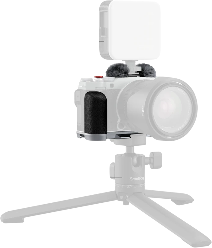 SmallRig 4875 L-Shape Mount Plate with Silicone Handle for FUJIFILM X-M5 Sliver