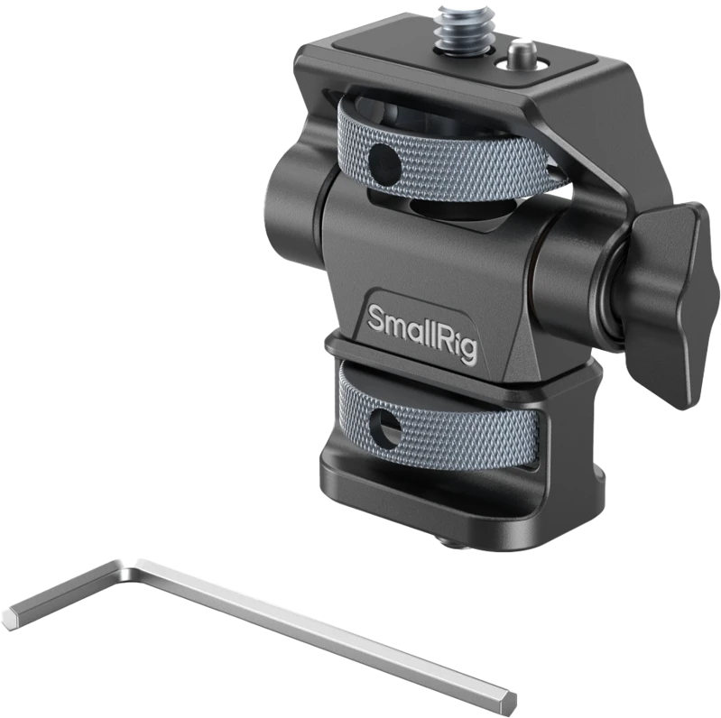SmallRig 4886 Swivel and Tilt Adjustable Monitorius Support with 1/4"-20 Screws