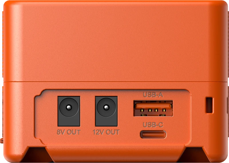 Baterija - SmallRig 4929 VB99 Mini V Mount Baterija 99Wh Oranžinis