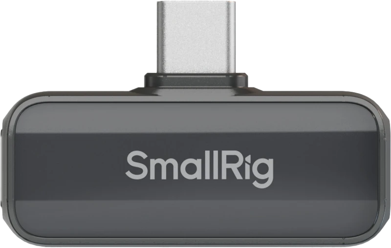 „SmallRig 4934 S 60“ belaidis mikrofonas, juodas (USB-C versija)
