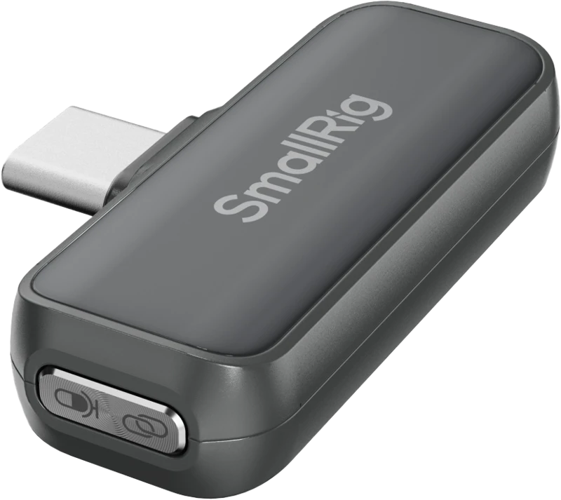 „SmallRig 4934 S 60“ belaidis mikrofonas, juodas (USB-C versija)