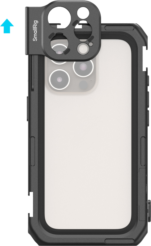 „SmallRig 5008“ mobiliųjų vaizdo įrašų narvas, skirtas „iPhone 16 Pro“ – bazinė versija