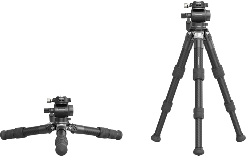 SmallRig 5025 Heavy Duty Carbon Fiber Tabletop Tripod Kit