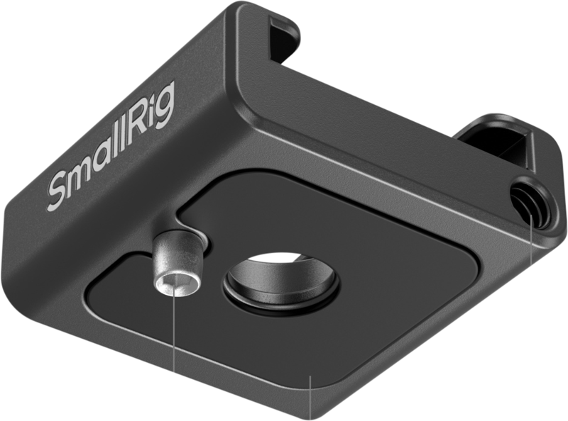 SmallRig 5032 Anti-Twist Cold Shoe Mount Support (2pcs)