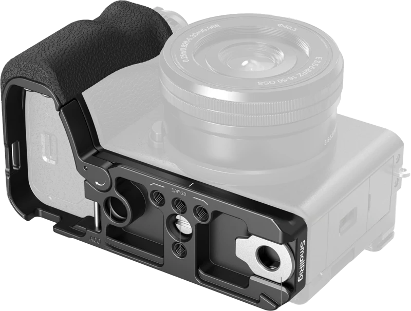 „SmallRig 5061“ L formos tvirtinimo plokštelė su silikonine rankena, skirta „Sony A6700“