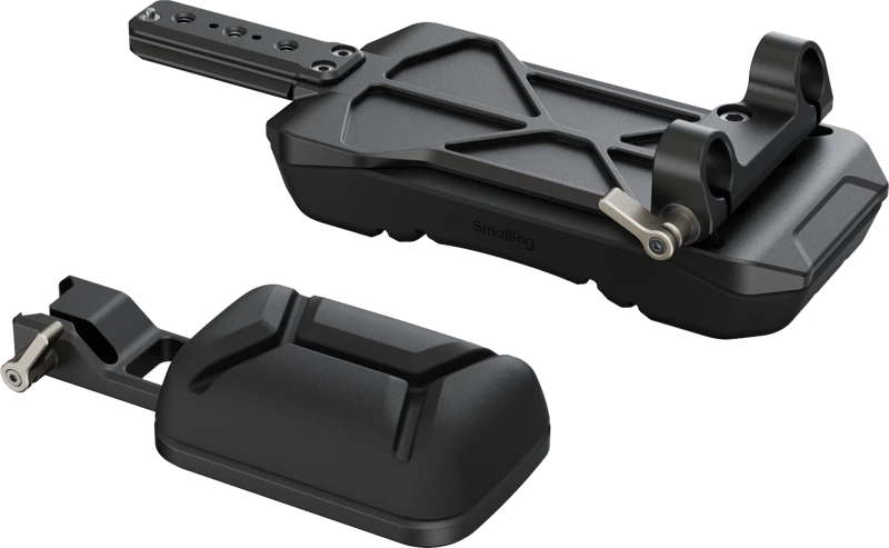 SmallRig 5153 Universal Shoulder Pad with 15mm Dual Rod Clamp
