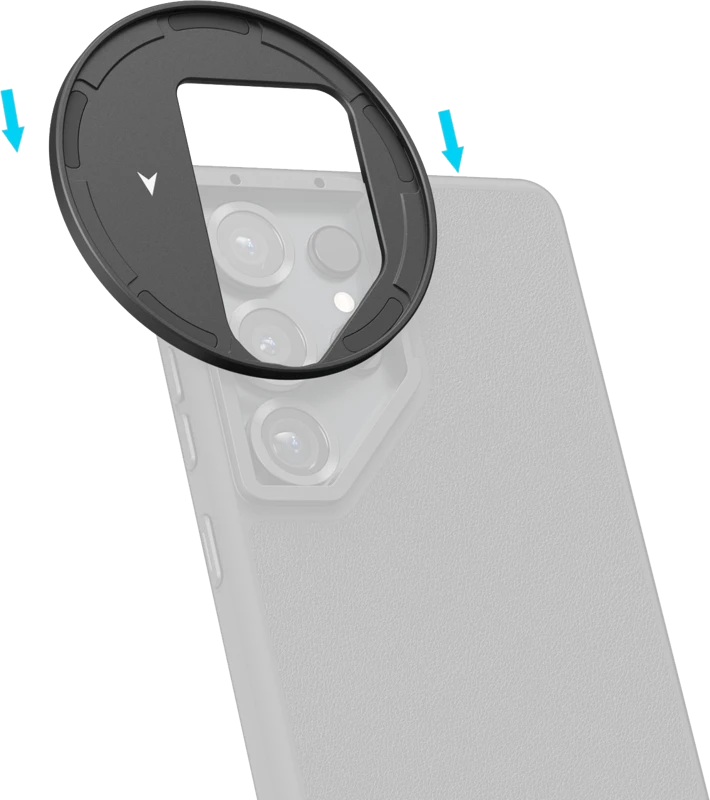 „SmallRig 5185 FilMov 67 mm“ magnetinis filtro adapteris, skirtas „Samsung S25 Ultra“.