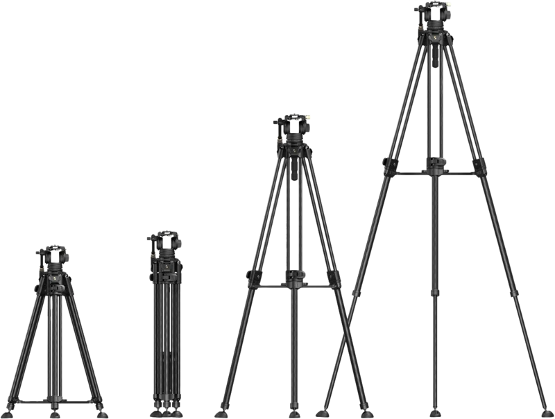 SmallRig 5201 Video Carbon Fiber Tripod Kit AD-50 Max