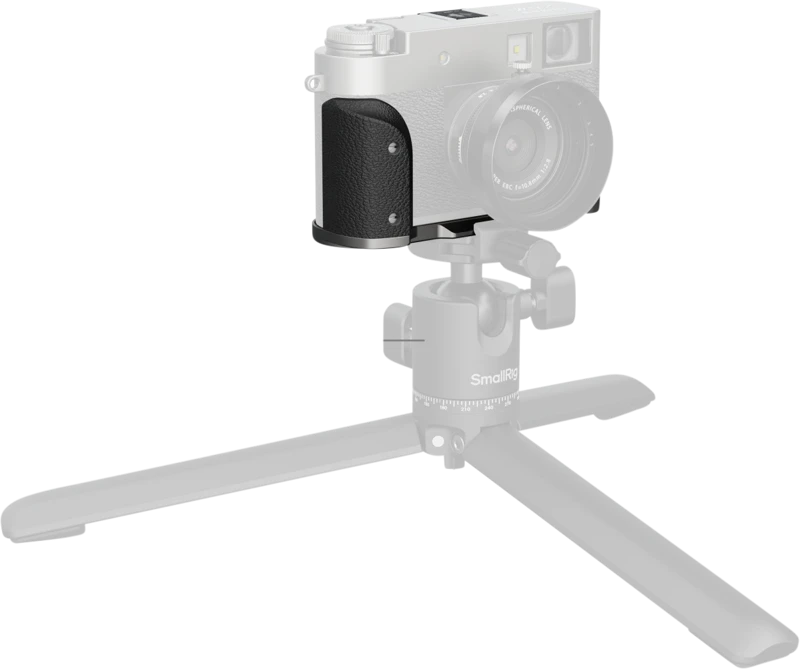 SmallRig 5217 L-Shaped Mount Plate with Silicone Handle for FUJIFILM X half Charcoal Sidabrinis