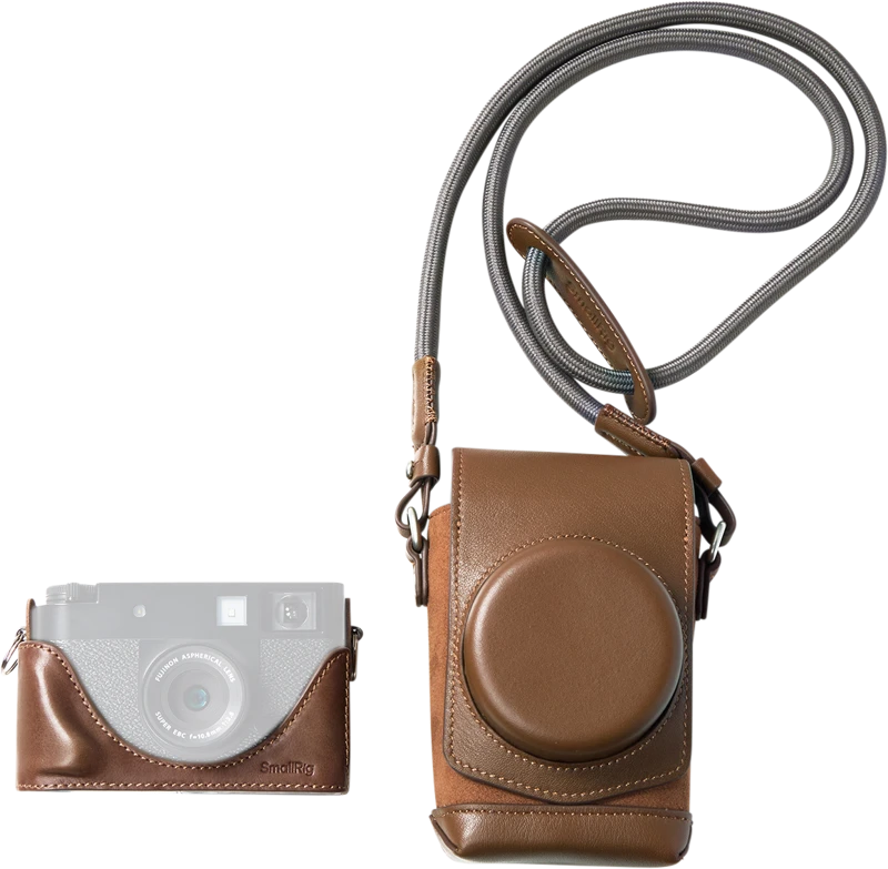 SmallRig 5218 Leather Case Kit for FUJIFILM X half Brown
