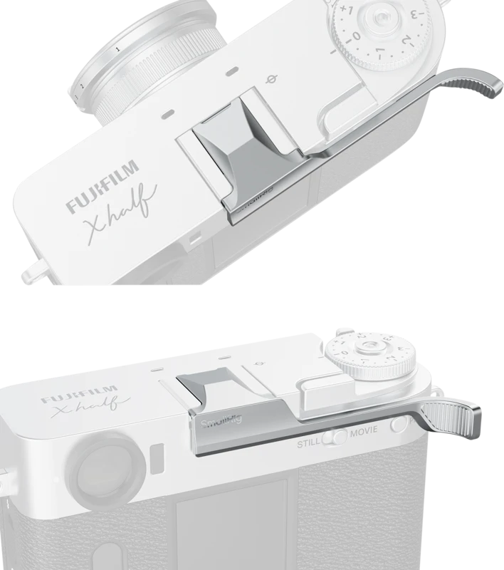 SmallRig 5221 Thumb Grip for FUJIFILM X half Sidabrinis