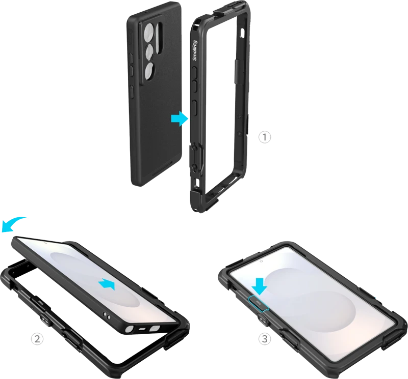 SmallRig 5254 Mobile Video Cage Kit for Samsung S25 Ultra