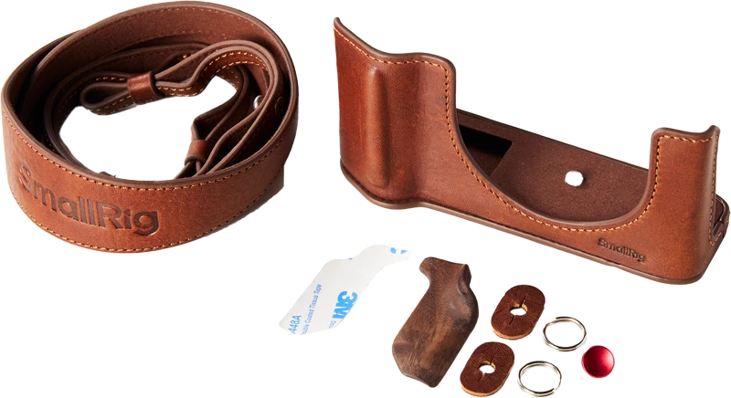SmallRig 5268 Leather Case Kit for FUJIFILM GFX100RF Brown