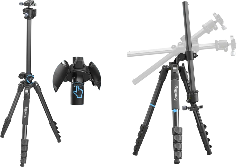 „SmallRig 5290“ profesionalus viršutinis kameros trikojis CT25