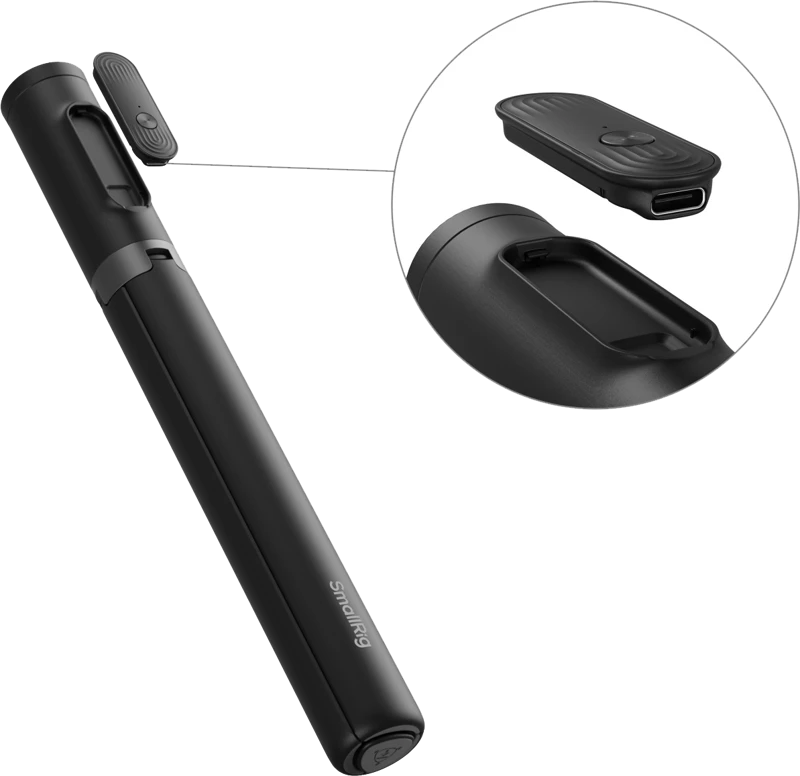 „SmallRig 5291 ST30 Lite“ asmenukių lazdelės trikojis su vieno paspaudimo išskleidimu