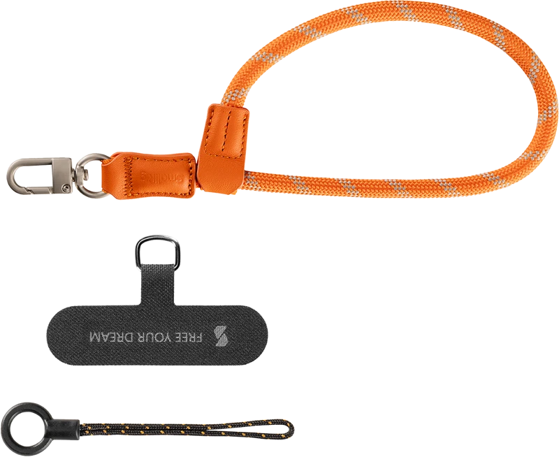 SmallRig 5302 FilMov Phone Wrist Strap Oranžinis