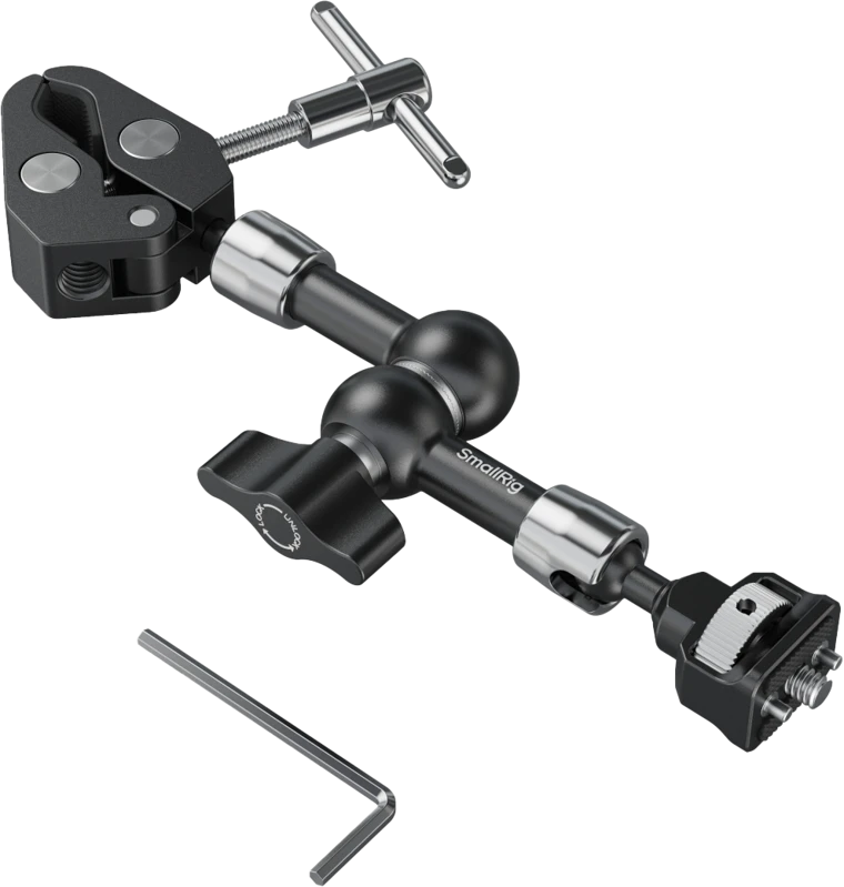 SmallRig 5310 Magic Arm with Crab-Shaped Clamp 7"