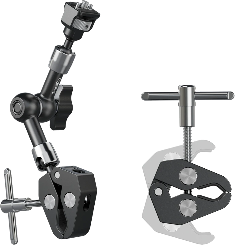 SmallRig 5310 Magic Arm with Crab-Shaped Clamp 7"