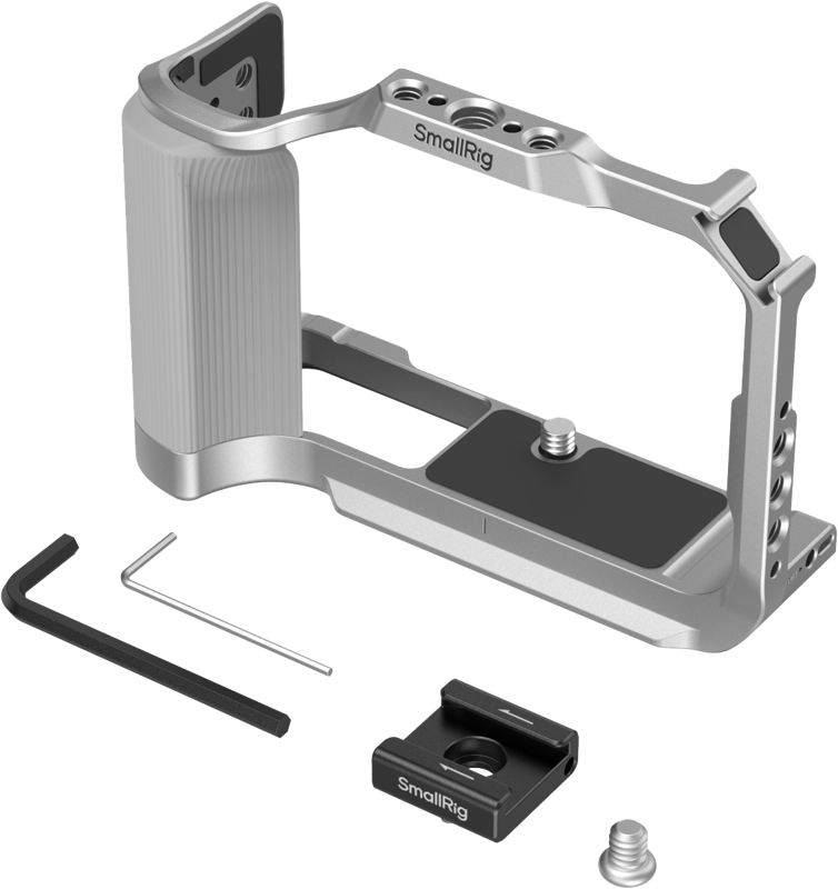 SmallRig 5428 Cage for Canon EOS R50 V Sidabrinis