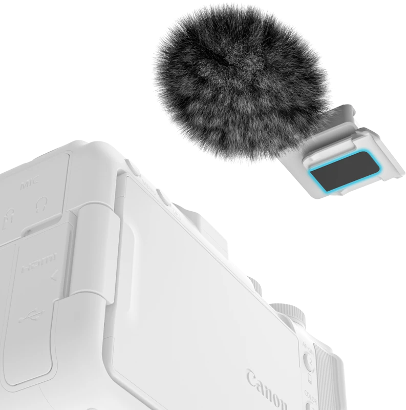 SmallRig 5434 Furry Windscreen Kit for Canon EOS R50 V (2pcs)