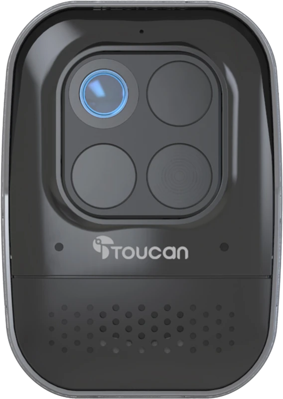 Piper „Toucan Wireless Outdoor Camera Pro“.