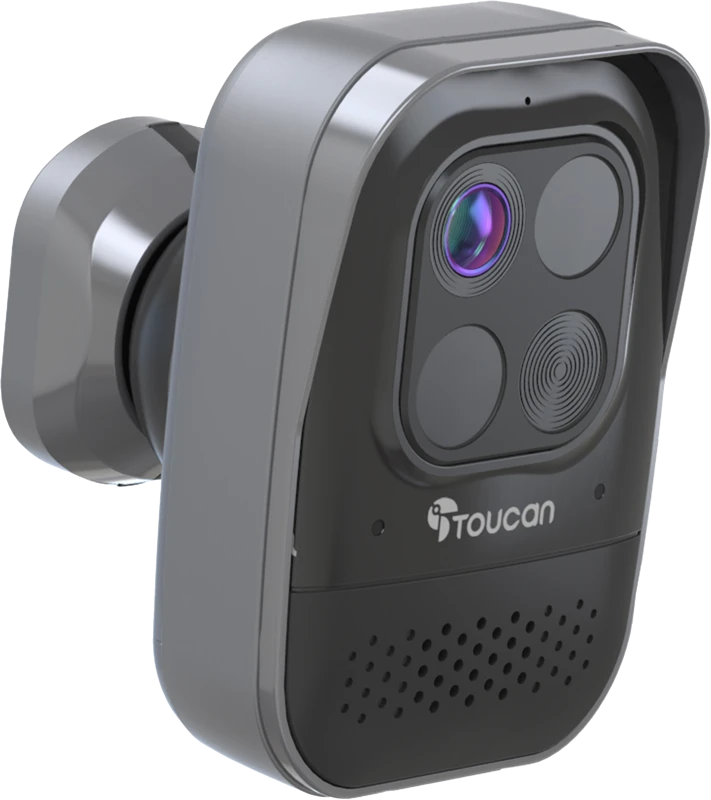 Piper „Toucan Wireless Outdoor Camera Pro“.