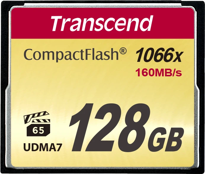 Atminties kortelė Transcend Compact Flash 128GB 1000x