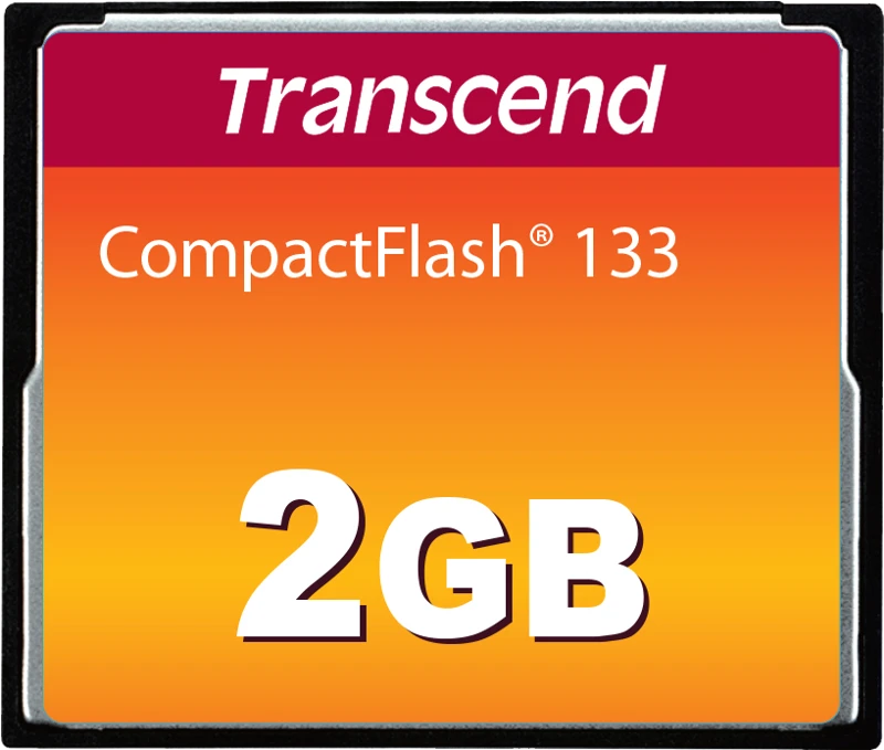 TRANSCEND CompactFlash 2GB MLC atminties kortelė