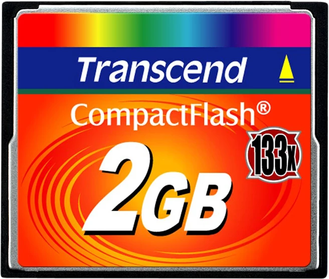 TRANSCEND CompactFlash 2GB MLC atminties kortelė