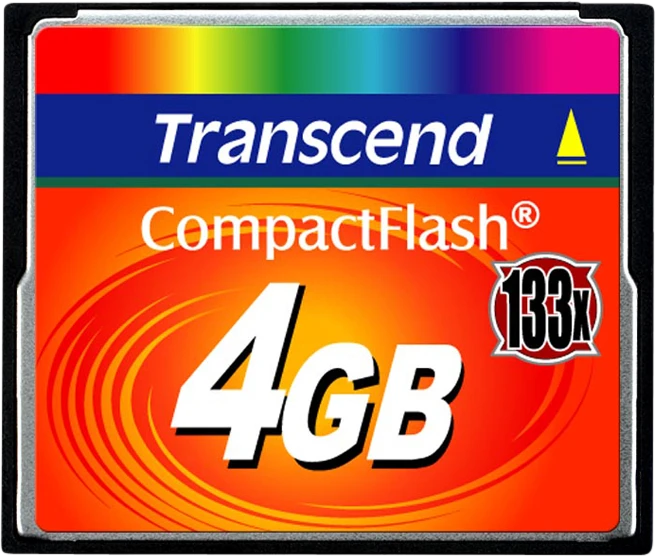 Atminties kortelė TRANSCEND 4GB CFCard 133x ultra